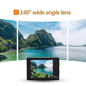 大人気 アクションカメラ 1080PフルHD 140度広角 防水 日本語取説付 Amazon | アクションカメラ 屋外 WiFi HD 1080P スポーツカメラ